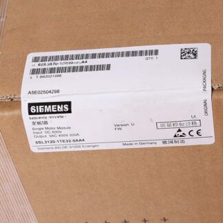 Модуль двигателя Siemens Sinamics 6SL3120-1TE32-0AA4